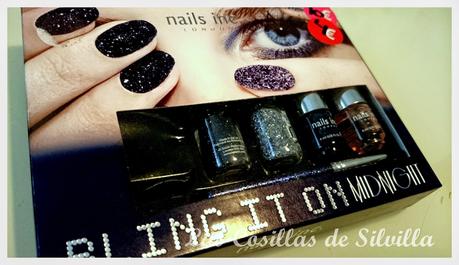 Bling It On Midnight de Nails Inc. London