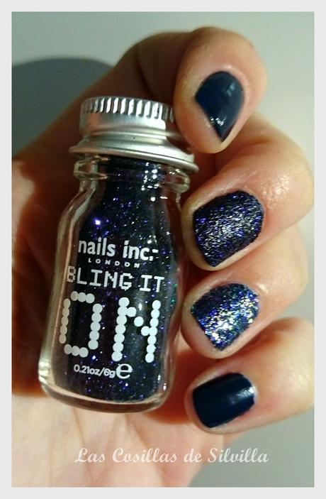 Bling It On Midnight de Nails Inc. London