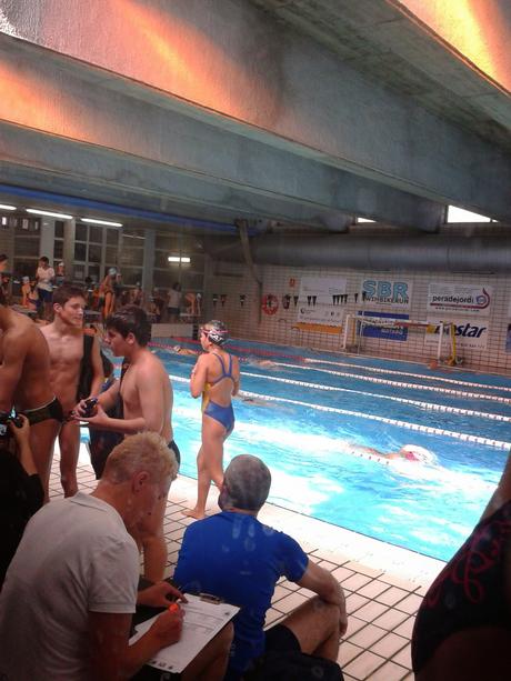5ª Jornada de liga de natación . En Centre Natació Mataró