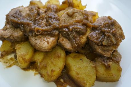 Solomillo de cerdo a la cerveza negra Solomillo de cerdo a la cerveza negra