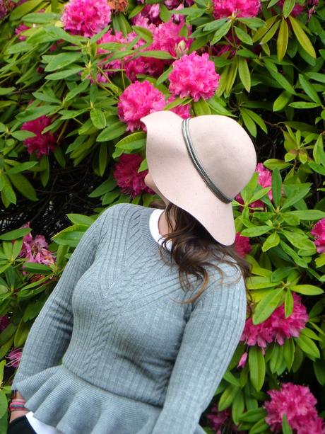 Grey peplum Grey peplum