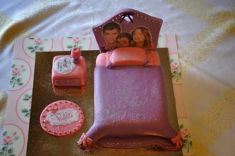 Tarta Cama Violetta