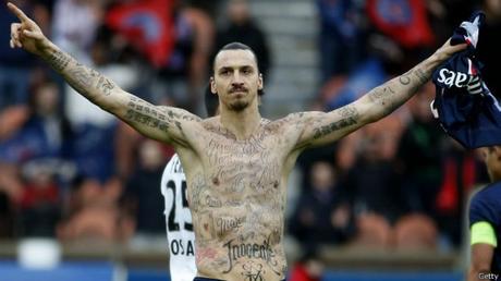 Los 20 futbolistas con mas ingresos de 2014 Zlatan ibrahimovic