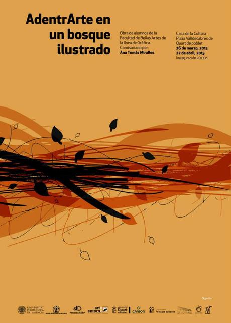 Un mes para “AdentrArte en un bosque ilustrado” adentrArte-cartel-noticias-totenart