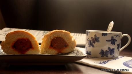 Bollos Preñaos con Masa de Pan de Tigre Bollos Preñaos con Masa de Pan de Tigre