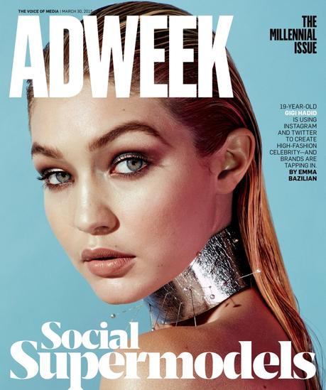 Gigi Hadid posa para Adweek y habla de sus planes de futuro