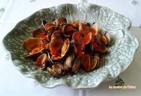 Almejas a la marinera Almejas a la marinera