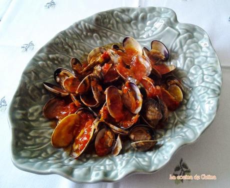 Almejas a la marinera Almejas a la marinera