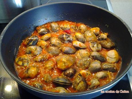 Almejas a la marinera Almejas a la marinera