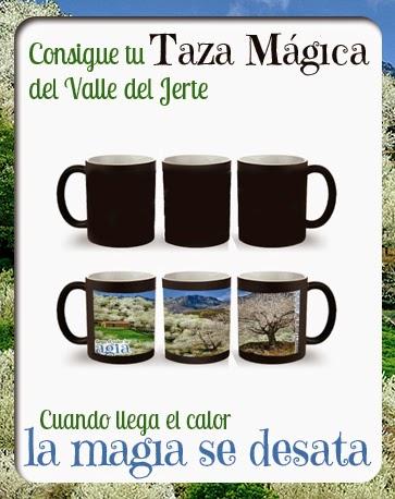 Taza mágica Valle del Jerte. Primavera y Cerezo en Flor 2015