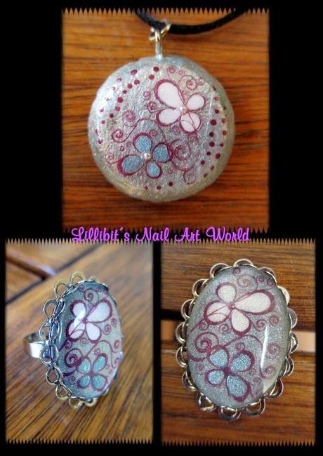 Más de mis creaciones con esmaltes (I) Más de mis creaciones con esmaltes (I)