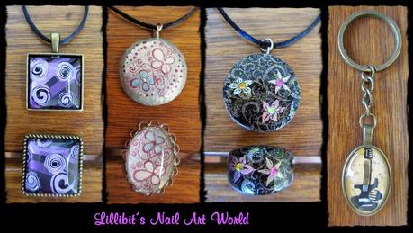 Más de mis creaciones con esmaltes (I) Más de mis creaciones con esmaltes (I)