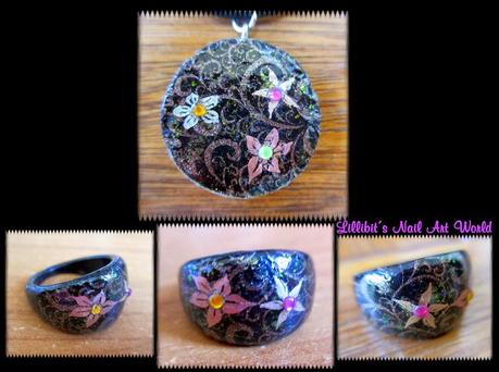 Más de mis creaciones con esmaltes (I) Más de mis creaciones con esmaltes (I)