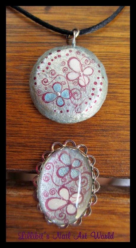 Más de mis creaciones con esmaltes (I) Más de mis creaciones con esmaltes (I)