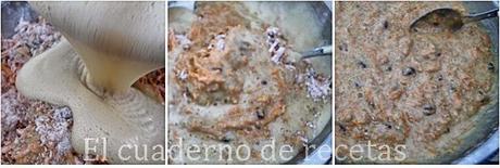 paso a paso pastel de zanahorias Pastel de Zanahoria