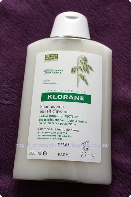 Champú Extrasuave a la Leche de Avena de Klorane Champú Extrasuave a la Leche de Avena de Klorane