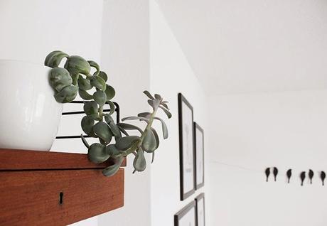 Un salón con encanto y un DIY para paredes en BLANCO Y NEGRO Un salón con encanto y un DIY para paredes en BLANCO Y NEGRO