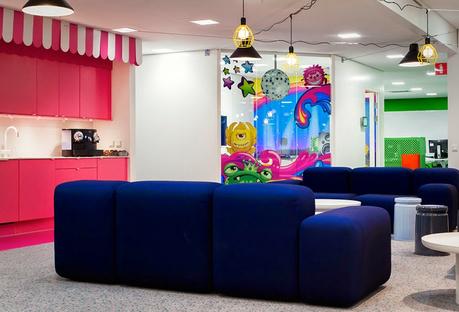 Un vistazo a las nuevas y atractivas oficinas de Candy Crush Oficinas de Candy Crush