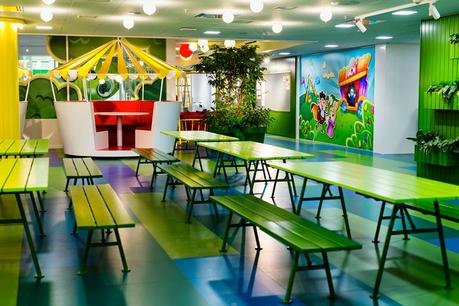 Un vistazo a las nuevas y atractivas oficinas de Candy Crush Oficinas de Candy Crush