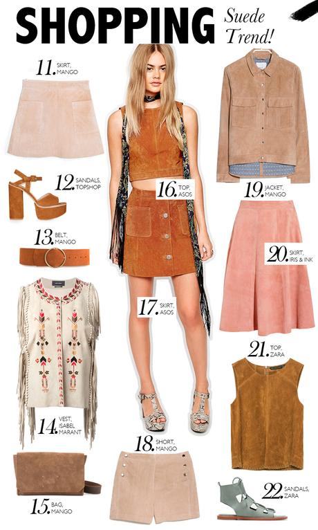 Shopping: Suede Trend!