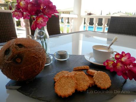 Galletas de avena y coco (sin azúcar ni harina)