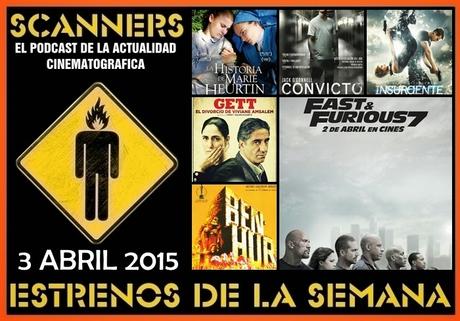 Estrenos de la Semana 3 de Abril de 2015 por el Podcast Scanners Estrenos de la Semana 3 de Abril de 2015 por el Podcast Scanners