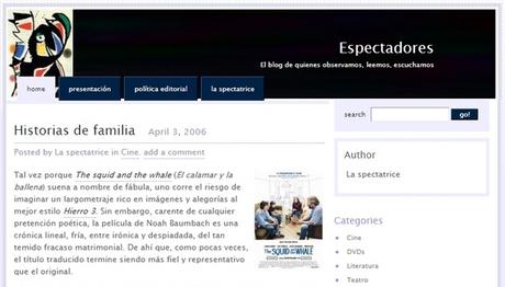 Nueve años, nueve Clic para ver completo el primer post, con su diseño original.