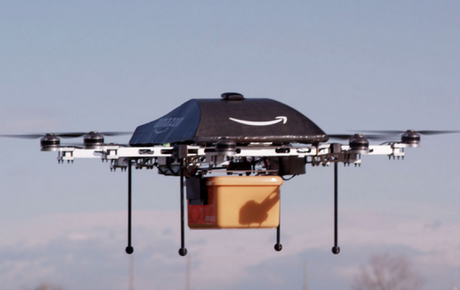 Los Drones mensajeros de Amazon Los Drones mensajeros de Amazon