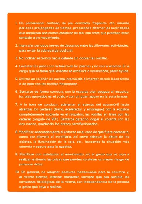 Higiene postural Higiene postural