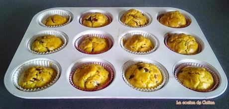 Muffins de jamón y cebolla Muffins de jamón y cebolla