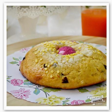 SEMANA SANTA 2015 (II): MONA DE PASCUA CON CHIPS DE CHOCOLATE SEMANA SANTA 2015 (II): MONA DE PASCUA CON CHIPS DE CHOCOLATE