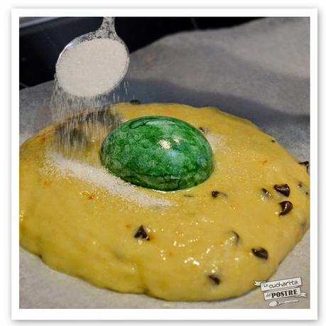 SEMANA SANTA 2015 (II): MONA DE PASCUA CON CHIPS DE CHOCOLATE SEMANA SANTA 2015 (II): MONA DE PASCUA CON CHIPS DE CHOCOLATE