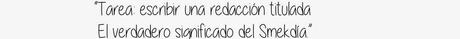 El verdadero significado del Smekdia de Adam Rex El verdadero significado del Smekdia de Adam Rex