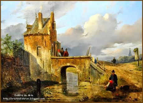 CHARLES LEICKERT. Bélgica 1816 - 1907 CHARLES LEICKERT. Bélgica 1816 - 1907