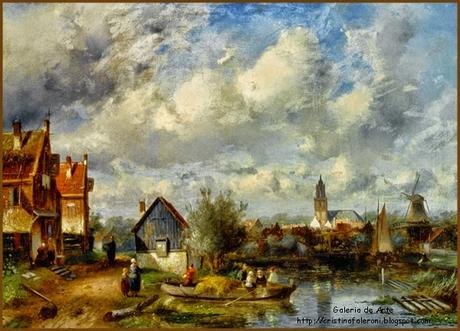 CHARLES LEICKERT. Bélgica 1816 - 1907 CHARLES LEICKERT. Bélgica 1816 - 1907