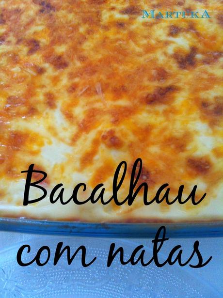 Bacalao Con Nata (Receta Portuguesa Bacalhau Com Natas) Bacalao Con Nata (Receta Portuguesa Bacalhau Com Natas)