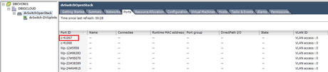 lista puerto VMware VDswitch por DBigCloud