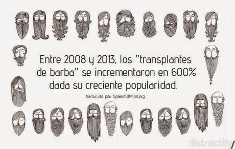 Datos curiosos sobre la barba.