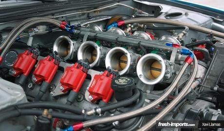 S14 LS Powered engine