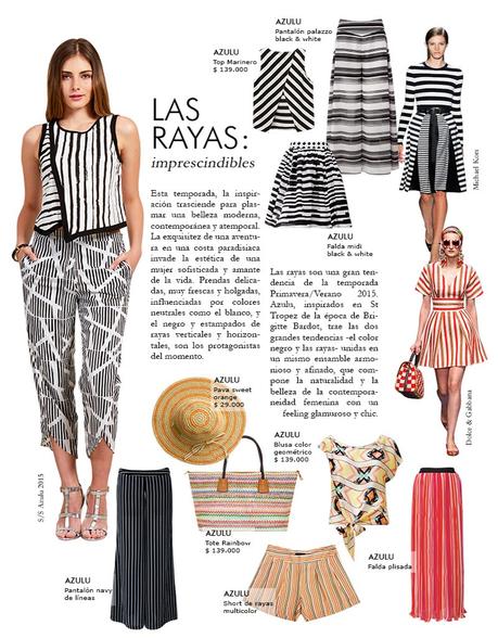 Rayas por todos lados, con Azulu Rayas por todos lados, con Azulu