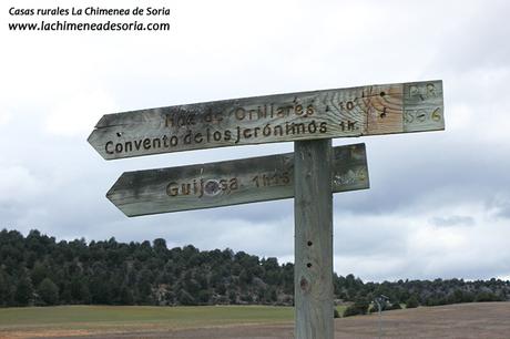 Mirador de la Lastrilla y la Hoz de Orillares señal cuevas de la hoz orillares espeja