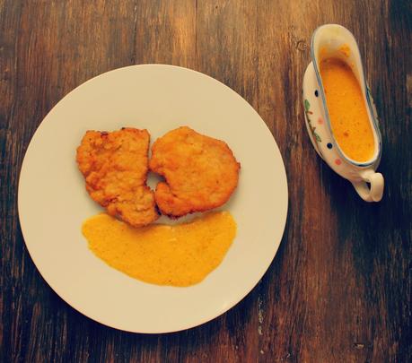 CREMA DE HINOJO & CHULETAS EN SALSA DE CURCUMA CREMA DE HINOJO & CHULETAS EN SALSA DE CURCUMA