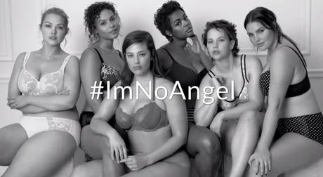 Las mujeres con curvas y su lema #ImNoAngel imnoangel