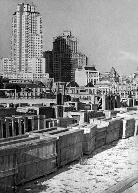 Postales antiguas: Así llegó el Templo de Debod a Madrid