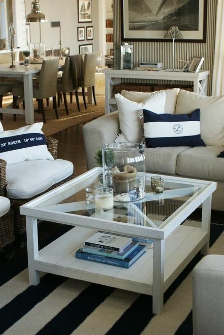 Ocean House - Ralph table. I really like X theme furniture