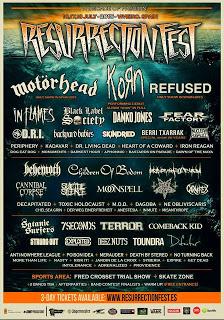 Resurrection Fest 2015: Danko Jones, Suicide Silence, Berri Txarrak, Toundra, Skindred, Strung Out, Moonspell, The Exploited... Resurrection Fest 2015: Danko Jones, Suicide Silence, Berri Txarrak, Toundra, Skindred, Strung Out, Moonspell, The Exploited...