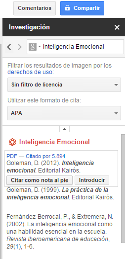 Citar automáticamente en un Documento de Google Doc Citar automáticamente en un Documento de Google Doc