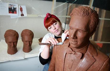 CÁMARA OCULTA: ¿Probarías una estatua de chocolate de Benedict Cumberbatch?