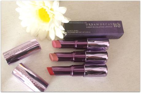 Barras de labios Sheer Revolution de Urban Decay Barras de labios Sheer Revolution de Urban Decay