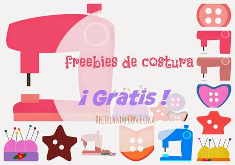 Freebies de costura , botones, alfileteros, máquinas de coser y más Freebies de costura , botones, alfileteros, máquinas de coser y más